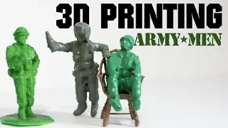 3D Printing Army Men