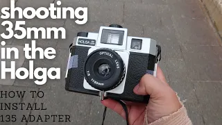 How to shoot 35mm film in the Holga 120