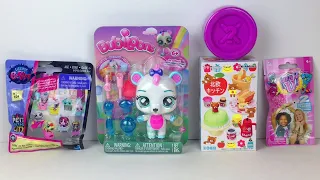 Unboxing Bubiloons Rement Rilakkuma Littlest Pet Shop Mini Figures Blind Bag { ASMR } Opening