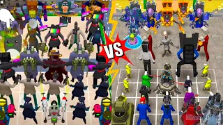 Zombie Evolution Battle Vs Toilet Monster Merge War ⭐ Merge Simulator Battles