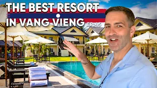 The Best Place To Stay in Vang Vieng (Laos Motorbike Trip🇱🇦 Ep45)