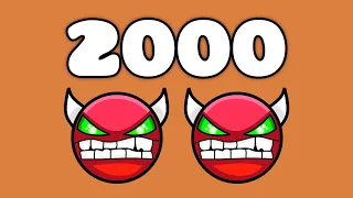 2000 Demons | Geometry dash 2.11