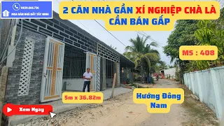 2 Căn Nhà Gần Xí Nghiệp Chà Là 3 Phòng Ngủ | Mua Bán Nhà Đất Tây Ninh 408N