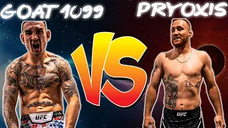 Fighting The BEST UFC 5 Player In The World! (@GOAT1099 ) | UFC 300 BMF Fight...