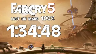 Far Cry 5 - Lost on Mars 100% Speedrun - 1:34:48 (WORLD RECORD)