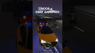 NOOB + SWAT GAMEPASS #shorts