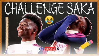 "I look so silly" 🤣 | Bukayo Saka takes on school kids quiz