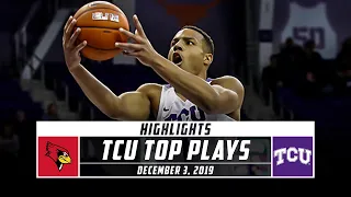 TCU Basketball Top Plays vs. Illinois State (2019-20) | Stadium