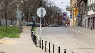 Puste miasto...Poznań w czasie epidemii.