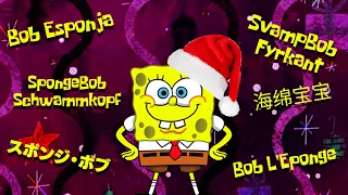 The SpongeBob Christmas Theme Song in Over 15 DIFFERENT LANGUAGES!!!