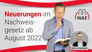 Neuerungen des Nachweisgesetzes ab August 2022 | Betriebsrat Video