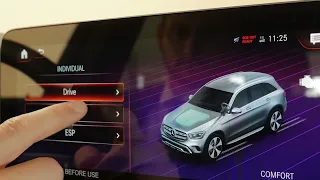 The Settings for Dynamic Select in a 2022 GLC Mercedes-Benz