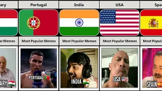 Most Popular Memes From Different Countries