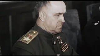 09/05/1945 WW2 soviet troops enter prague. in berlin keitel signs all germany surrender