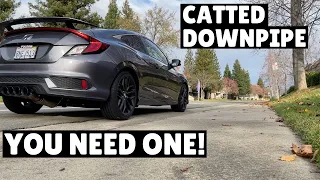 MAPerformance Downpipe REVIEW for 10th Gen Civics!