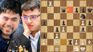 Don't Try To Outcalculate This Man! || Hikaru vs Nijat Absov || Round 10 || FIDE Candidates (2024)