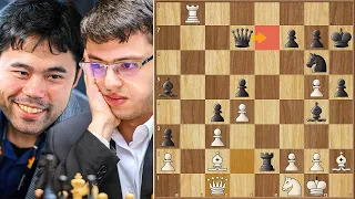 Don't Try To Outcalculate This Man! || Hikaru vs Nijat Abasov || Round 10 || FIDE Candidates (2024)