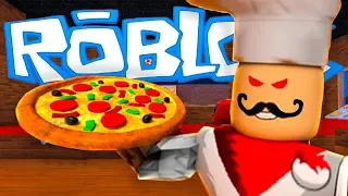 ПОБЕГ ОТ ЗЛОГО ПОВАРА В РОБЛОКС !!!!!!!!!Escape The Evil Pizzeria Obby!