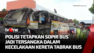 Kereta Tabrak Bus di Tulungagung, Polisi Tetapkan Sopir Bus Sebagai Tersangka | Kabar Petang Pilihan