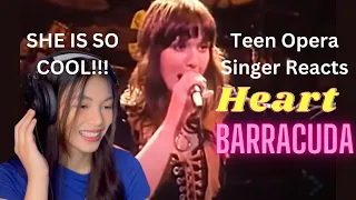 Teen Opera Singer Reacts To Heart - Barracuda