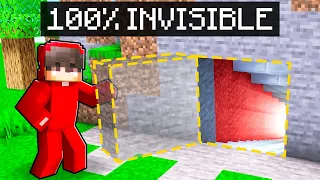 Cash's 100% INVISIBLE Minecraft Base!