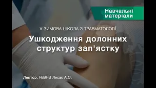 Ушкодження долонних структур зап'ястку. Тактика ведення пацієнта та найбільш поширені помилки