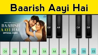 Baarish Aayi Hai Piano Tutorial | Rito Riba