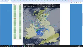 6AM Forecast: Showery Rain In The North But Drier In The South (Saturday 4th May 2024)