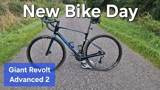 New Bike Day - Giant Revolt Advanced 2 gravel bike