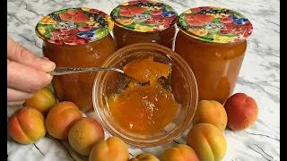 Быстрое и Густое Абрикосовое Варенье / Варенье из Абрикосов как Мармелад / Apricot Jam Recipes