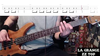 La Grange by ZZ Top - Bass Cover with Tabs Play-Along