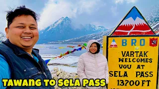 Tawang EP 10: RoadTrip 2024 | Arunachal | Tawang to Sela Pass | Jang Waterfall | Roving Couple