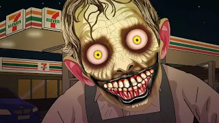 3 True 7 Eleven HORROR Stories Animated