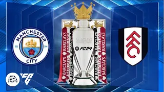 EAFC 24 - Manchester City vs Fulham | Premier League 2023-24 | PS5 | 4K