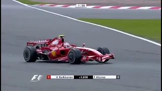 2007 British GP - Last lap