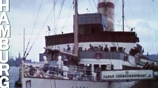 Hamburger Hafen und Blankenese in den 1930er Jahren (Farbe und HD)