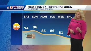 WATCH: Hot & Humid Memorial Day Weekend, Isolated Storms in North Carolina, and Rising Rain Chanc...