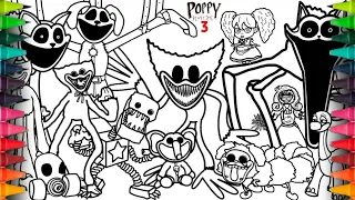 Poppy Playtime Chapter 3 New Coloring Pages / How to Color All New Characters, Bosses and Monsters