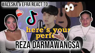 Waleska & Efra react to Reza Darmawangsa "here's your perfect" (sad tiktok mashup) part II💔😢