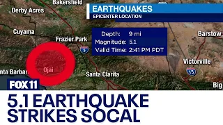 Earthquake rocks Southern California amid Tropical Storm Hilary