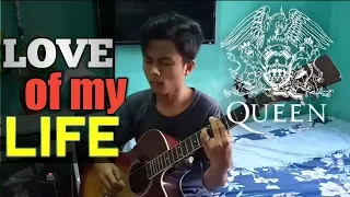 Queen - Love Of My Life Fingerstyle Guitar Cover by Fahrul Akustik