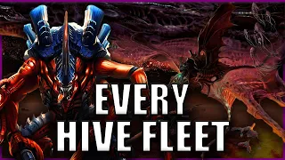 Every Single Tyranid Hive Fleet EXPLAINED By An Australian | Warhammer 40k Lore