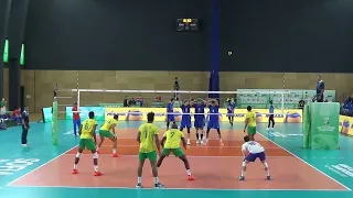 Volleyball U21 Brazil - Russia 2:3 FULL Match