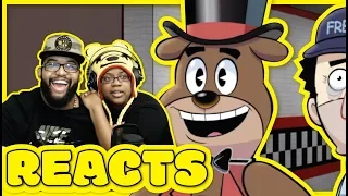 COUPLE REACTS TO FAZBEAR & FRIENDS BY HOTDIGGEDYDEMON | AYCHRISTENE REACTS