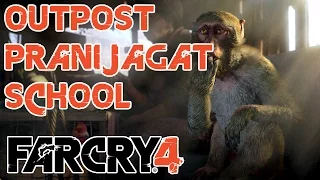 Pranijagat School - Outpost (unlocks Gulo Rare Animal/Bait bag crafting) - Far Cry 4