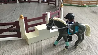 Playmobil horse riding|| stopmotion