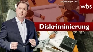 Diskriminierung am Arbeitsplatz – Wann hilft mir das AGG? | Rechtsanwalt Christian Solmecke