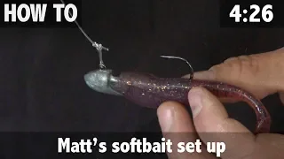 Matt's Softbait Set Up