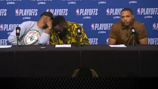 James Harden, CP3, Eric Gordon postgame reaction | Rockets vs Warriors Game 3 | 2019 NBA Playoffs