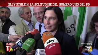 Elly Schlein, la solitudine del numero uno del PD